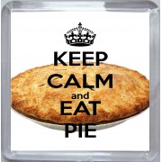Keep Calm and Eat Pie - Small Coaster