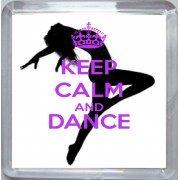 Keep Calm and Dance - Small Coaster