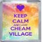 Keep Calm and Love Cheam Village - Small Coaster