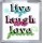 Live Life Laugh Lots Love Forever - Small Coaster