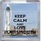 Keep Calm and Love Portsmouth - Small Coaster