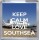 Keep Calm and Love Southsea - Small Coaster