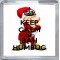 Keep Calm and Bah Humbug - Small Coaster