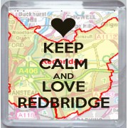 Keep Calm and Love Redbridge - Small Coaster