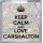 Keep Calm and Love Carshalton - Small Coaster