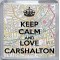 Keep Calm and Love Carshalton - Small Coaster