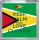 Keep Calm and Love Guyana - Small Coaster