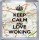 Keep Calm and Love Woking - Small Coaster