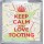 Keep Calm and Love Tooting - Small Coaster