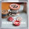 Keep Calm and Love Needlework - Small Coaster