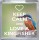 Keep Calm and Love a Kingfisher - Small Coaster