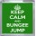 Keep Calm and Bungee Jump - Small Coaster