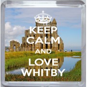 Keep Calm and Love Whitby - Small Coaster