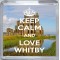 Keep Calm and Love Whitby - Small Coaster