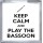 Keep Calm and Play the Bassoon - Small Coaster