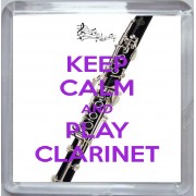 Keep Calm and Play Clarinet - Small Coaster