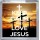 Keep Calm and Love Jesus - Small Coaster