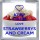 Keep Calm Love Strawberrys and Cream - Small Coaster
