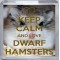Keep Calm and Love Dwarf Hamsters - Small Coaster