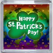 Happy St. Patrick's Day! - Small Coaster