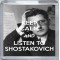 Keep Calm and Listen to Shostakovich - Small Coaster