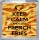 Keep Calm and Love French Fries - Small Coaster