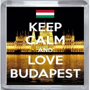 Keep Calm and Love Budapest - Small Coaster
