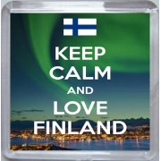 Keep Calm and Love Finland - Small Coaster