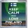 Keep Calm and Love Finland - Small Coaster