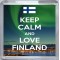 Keep Calm and Love Finland - Small Coaster