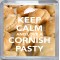 Keep Calm and Love a Cornish Pasty - Small Coaster