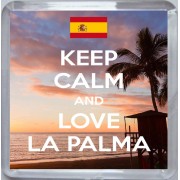 Keep Calm and Love La Palma - Small Coaster