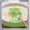 Keep Calm and Love Porridge - Small Coaster