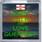 Keep Calm and Love Guernsey - Small Coaster