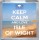 Keep Calm and Love Isle of Wight - Small Coaster