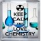 Keep Calm and Love Chemistry - Small Coaster