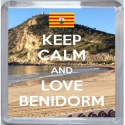 Keep Calm and Love Benidorm - Small Coaster