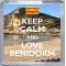 Keep Calm and Love Benidorm - Small Coaster