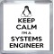 Keep Calm I'm a Systems Engineer - Small Coaster