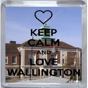 Keep Calm and Love Wallington - Small Coaster