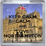 Keep Calm and Love Northampton - Small Coaster
