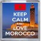Keep Calm and Love Morocco - Small Coaster
