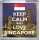 Keep Calm and Love Singapore - Small Coaster