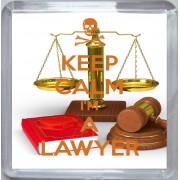 Keep Calm I'm a Lawyer - Small Coaster