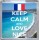 Keep Calm and Love Nice - Small Coaster