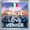 Keep Calm and Love Venice - Small Coaster
