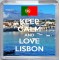 Keep Calm and Love Lisbon - Small Coaster