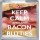 Keep Calm and Love Bacon Butties - Small Coaster