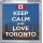 Keep Calm and Love Toronto - Small Coaster