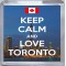 Keep Calm and Love Toronto - Small Coaster